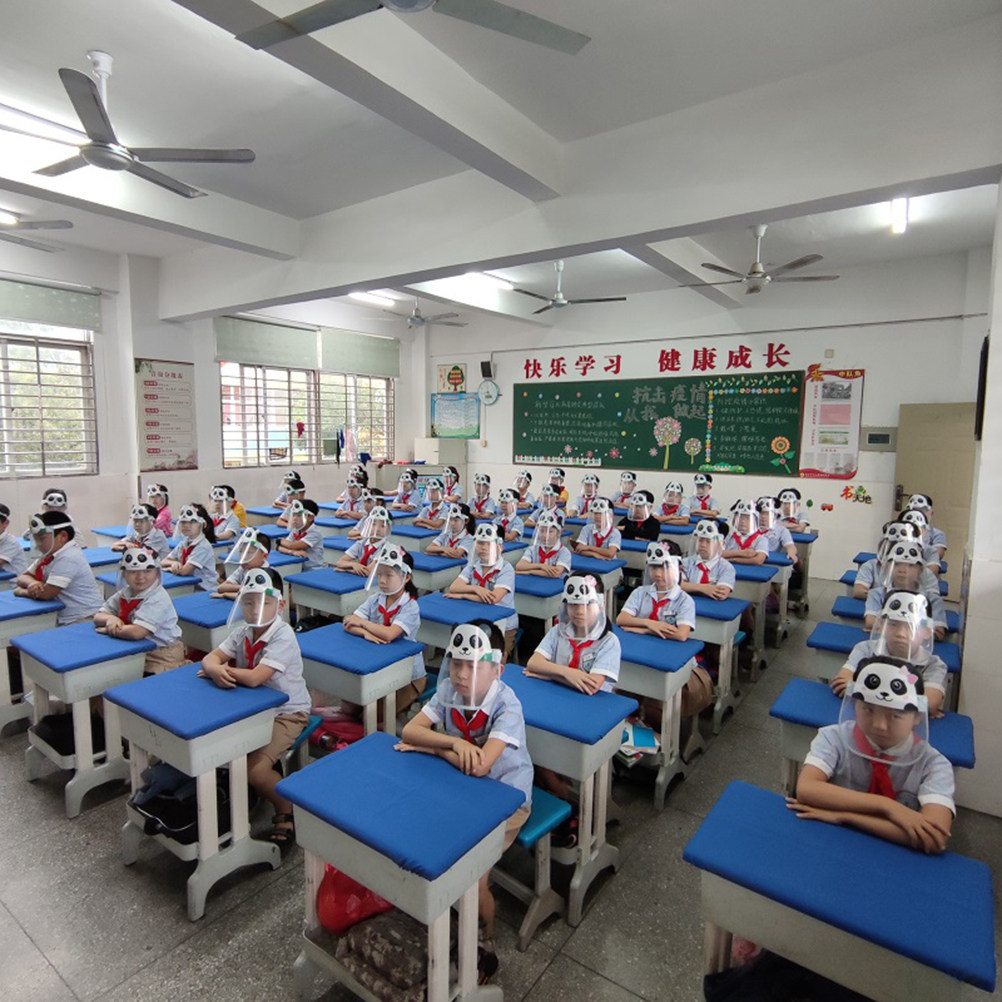 Kids Face Mask - 2Pcs Cartoon Protective Face Mask Full