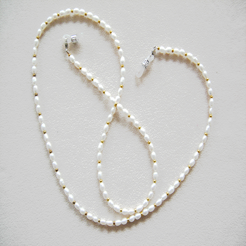 fashionable eyeglass beaded re - Mask Chain Holder ulasan dan harga