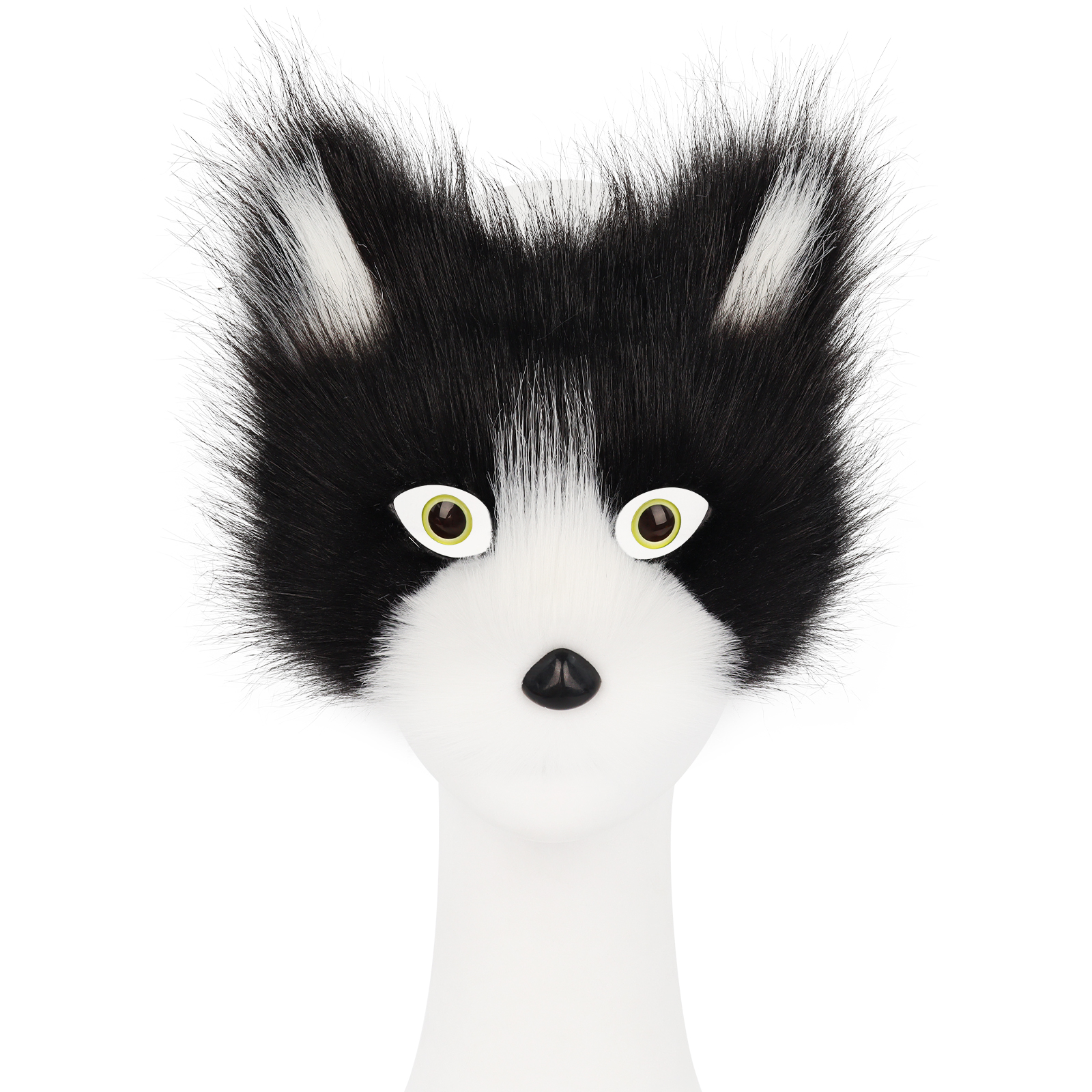 Plush Animal Fox Wolf Mask Plu - Respirator Half Face ulasan dan harga