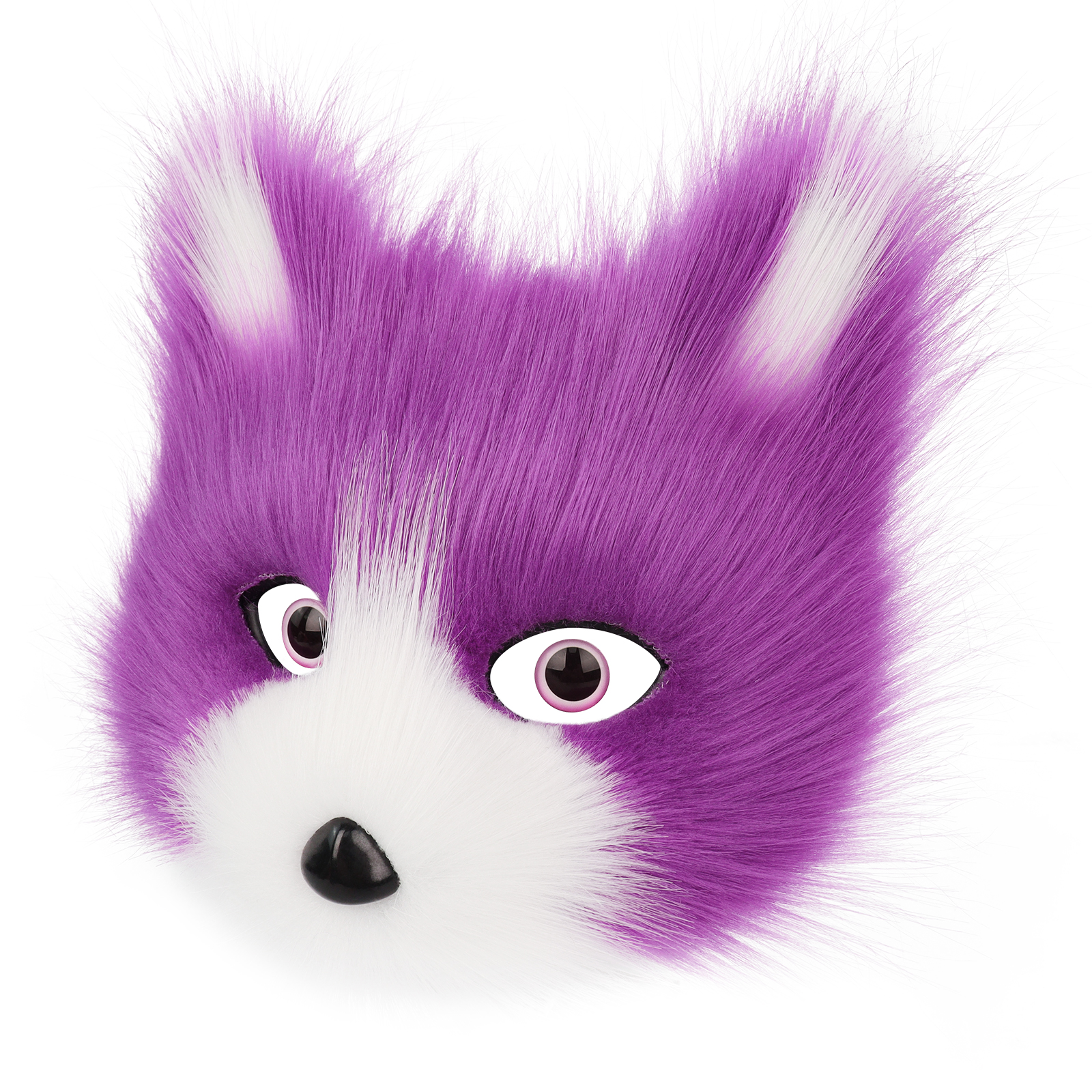 Plush Animal Fox Wolf Mask Plu - Respirator Half Face ulasan dan harga