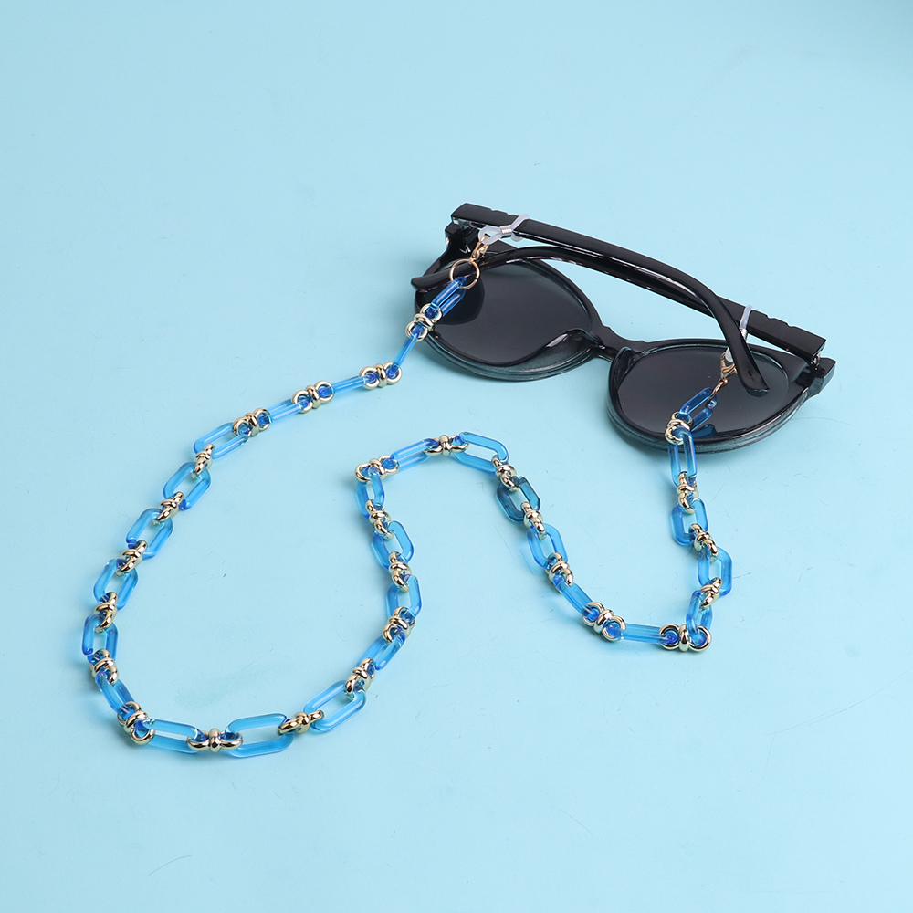 Colorful Transparent Link Acry - Mask Chain Holder ulasan dan harga