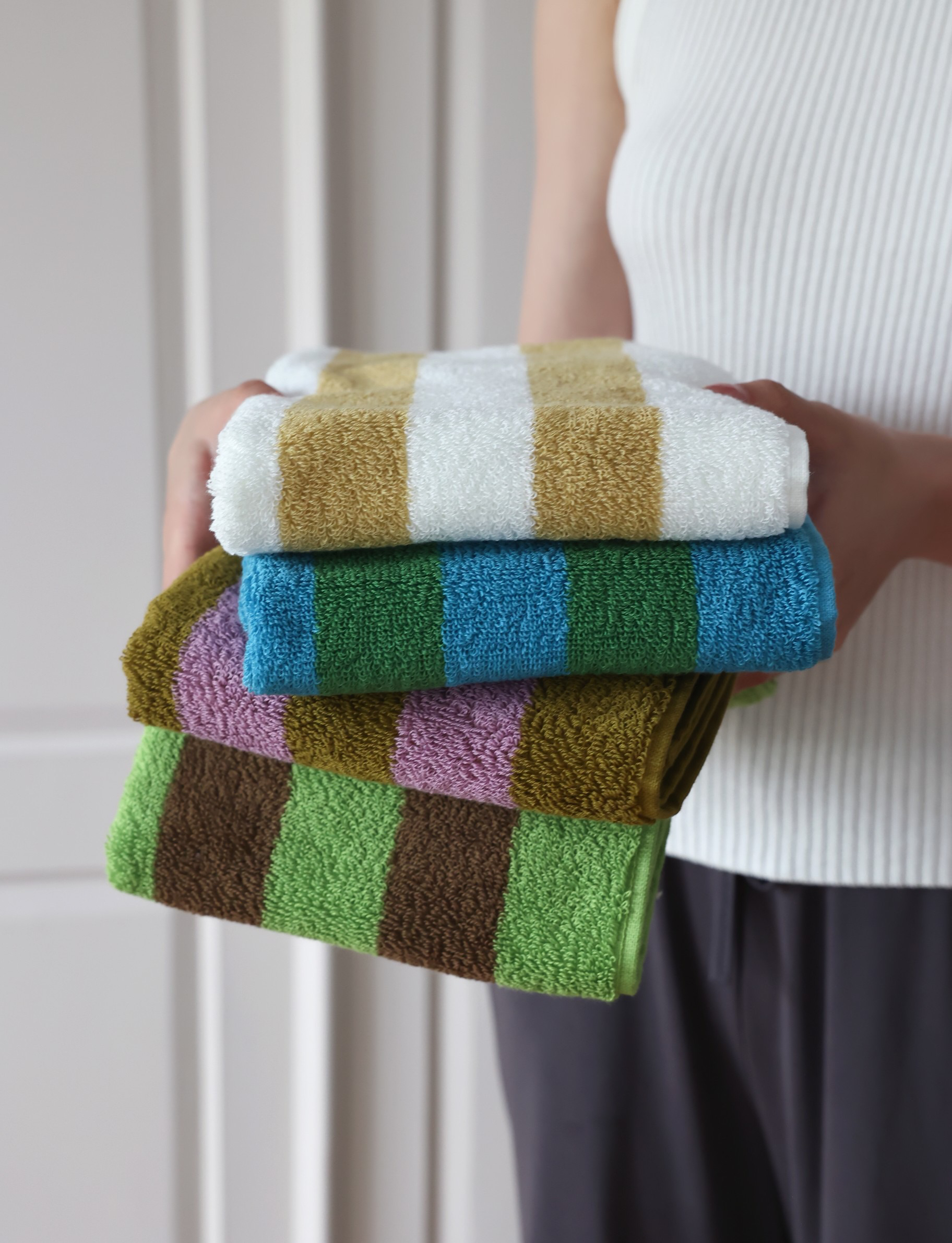 Striped Geometric Rhombuses Co - Cloth Face Mask Washable ulasan dan harga