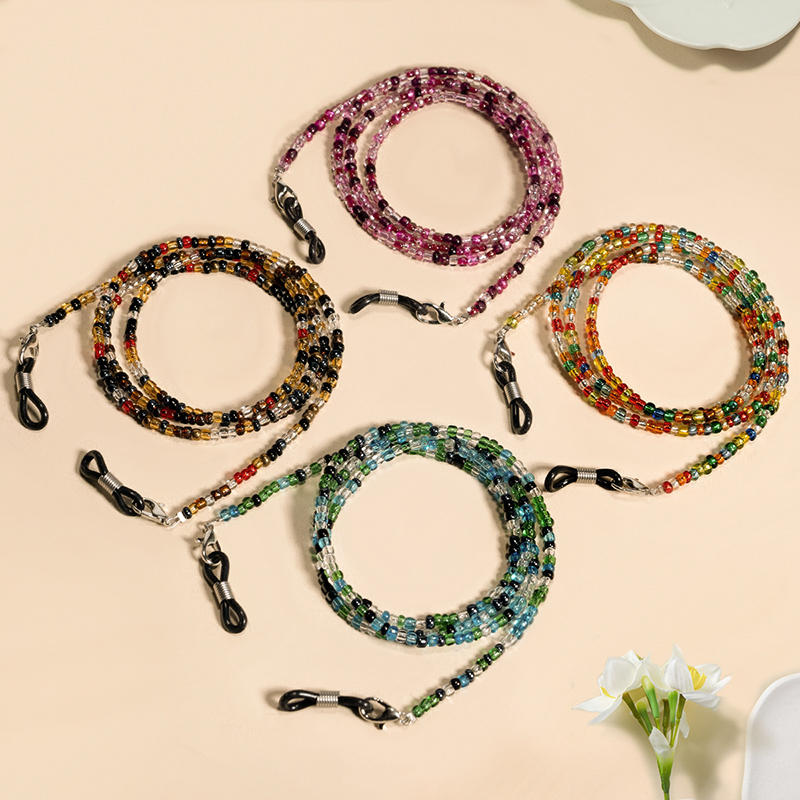 Crystal Glasses Chain For Wome - Mask Chain Holder ulasan dan harga