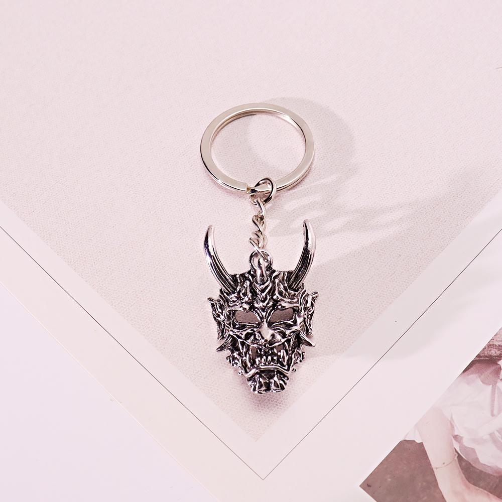 1 piece samurai keychain Japan - Mask Chain Holder ulasan dan harga