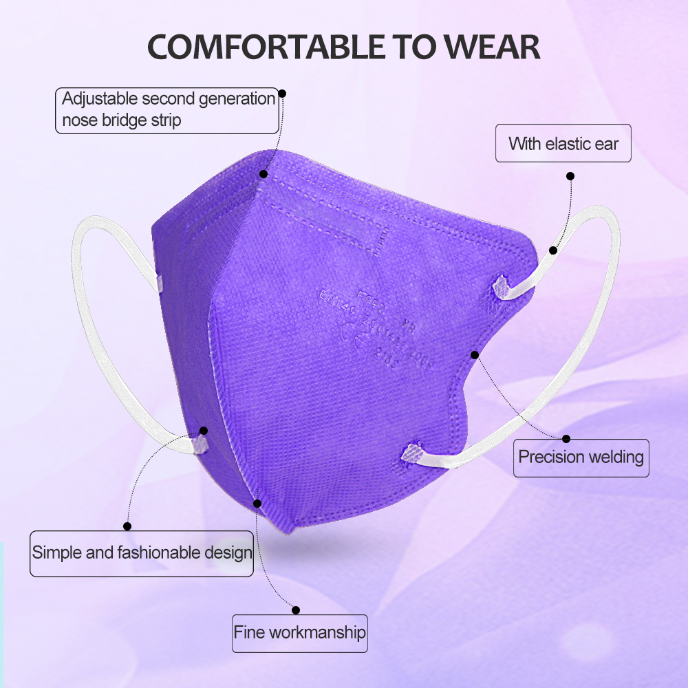 10PCS Children FFP2 Face Mask  - Disposable Surgical Mask ulasan dan harga