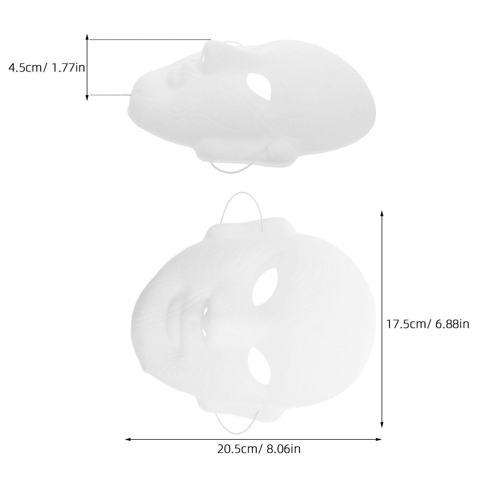 DIY Blank Peking Opera Face Ma - Kids Face Mask ulasan dan harga