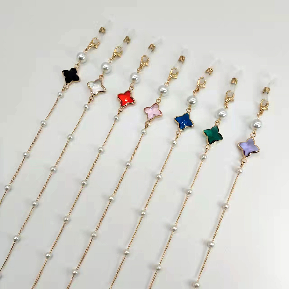 Women Eyeglass Chain Plastic B - Silicone Mask Bracket ulasan dan harga