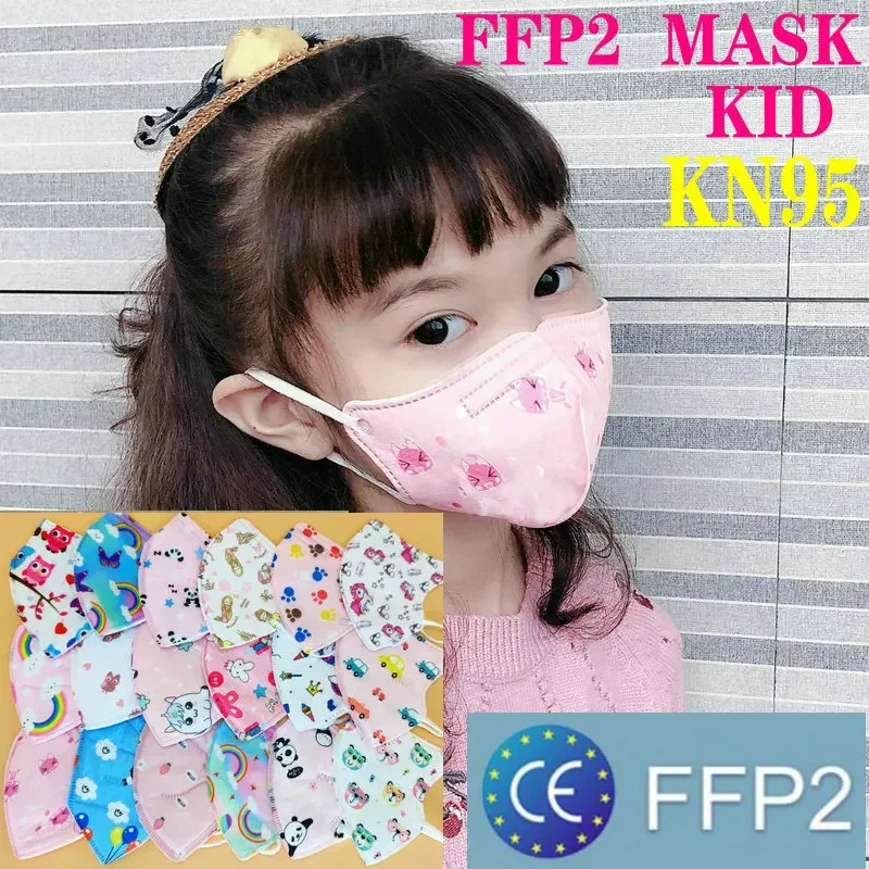 FFP2 CE Mask KN95 Child Childr - Disposable Surgical Mask ulasan dan harga