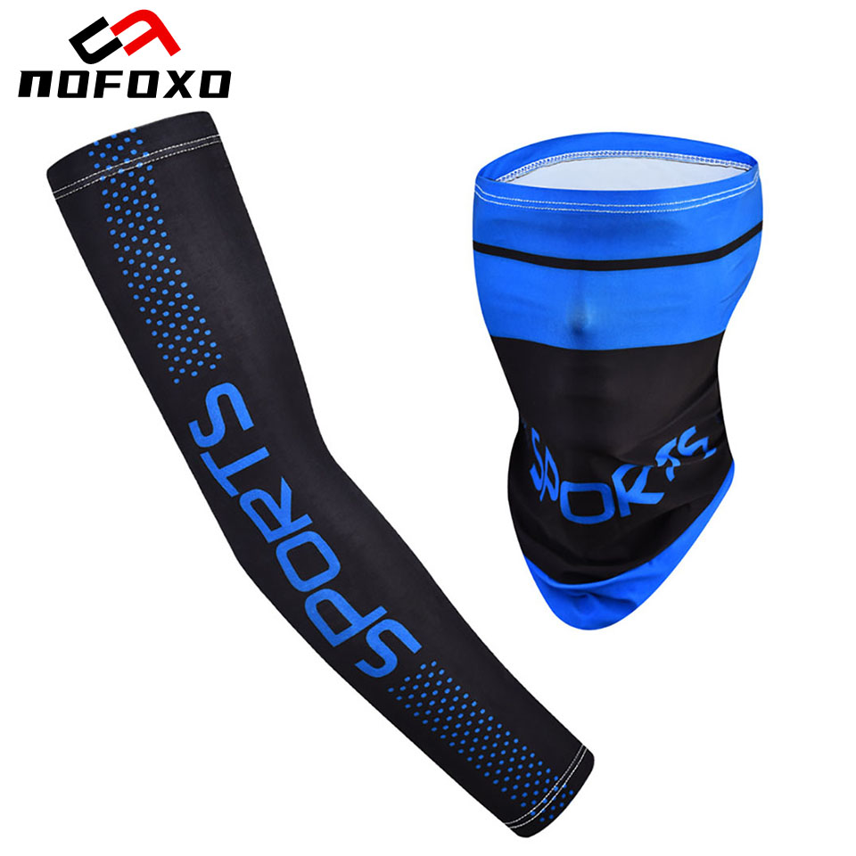 NOFOXO Summer Ice Silk Cycling - Sports Mask Breathable ulasan dan harga