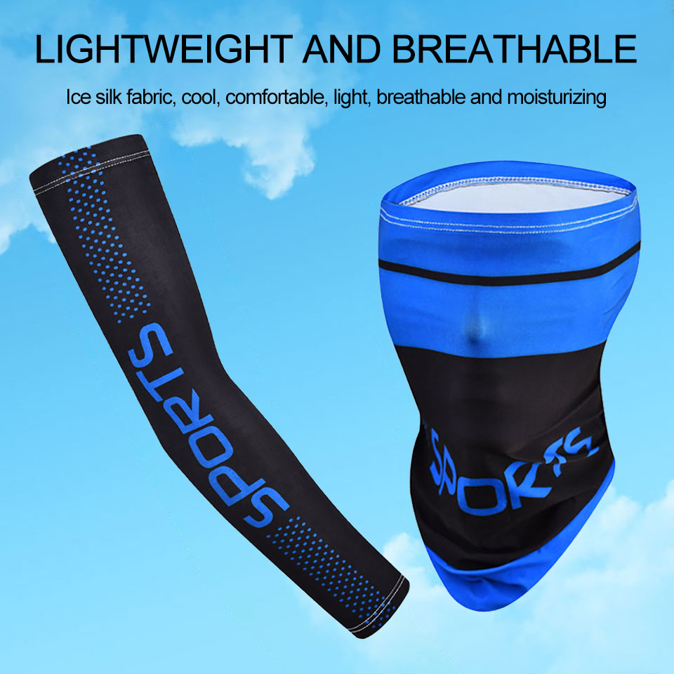 NOFOXO Summer Ice Silk Cycling - Sports Mask Breathable ulasan dan harga