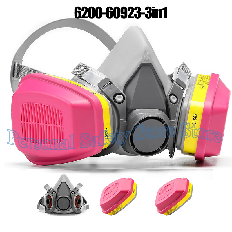 6200 Respirator Mask for Chemi - Face Mask Storage Box ulasan dan harga