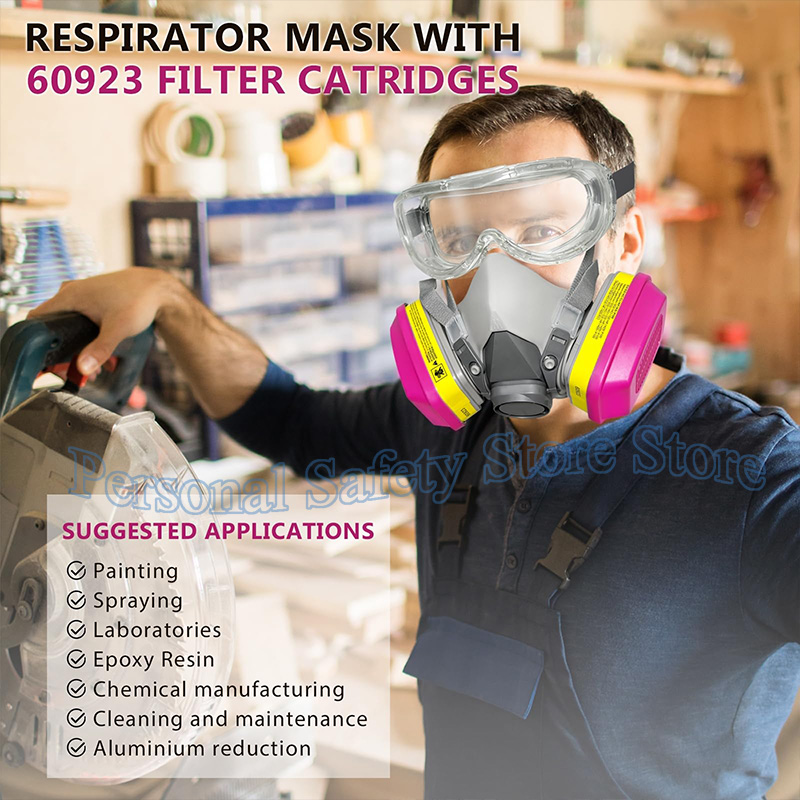 6200 Respirator Mask for Chemi - Face Mask Storage Box ulasan dan harga