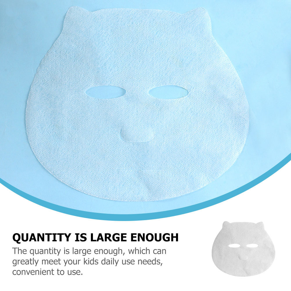 100pcs Baby Mask Paper Facial  - Kids Face Mask ulasan dan harga