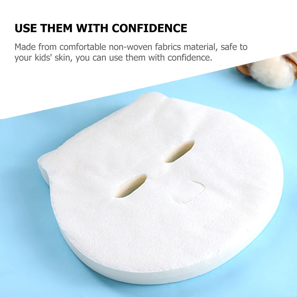 100pcs Baby Mask Paper Facial  - Kids Face Mask ulasan dan harga