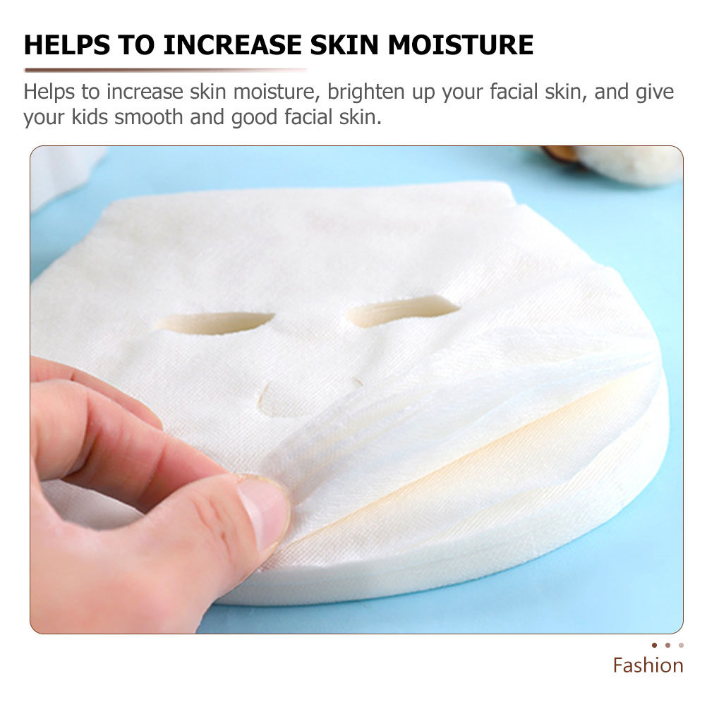 100pcs Baby Mask Paper Facial  - Kids Face Mask ulasan dan harga