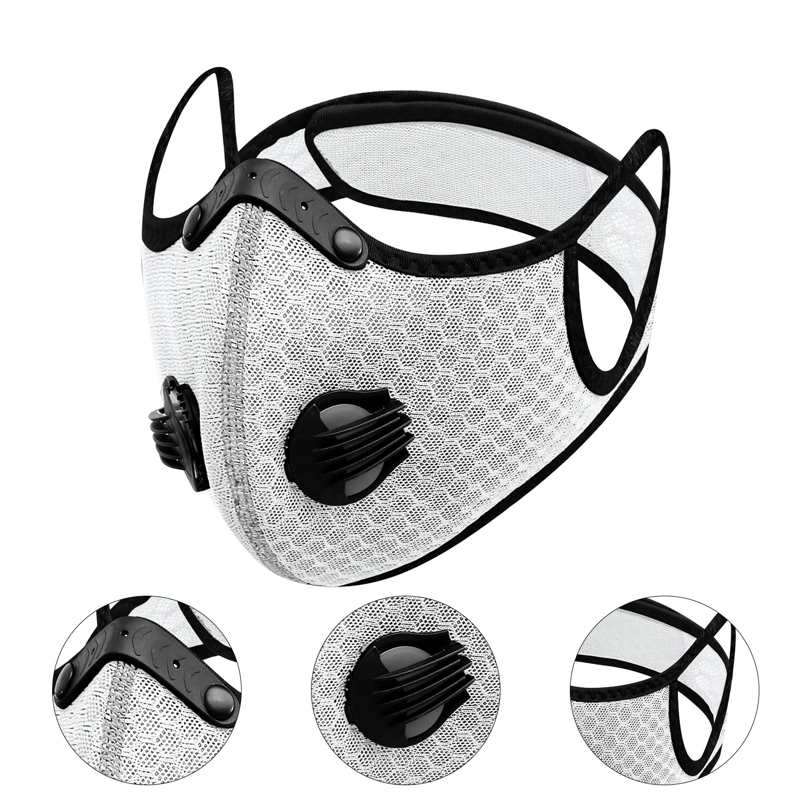 Unisex Windproof Riding Mask A - Anti Pollution Mask ulasan dan harga