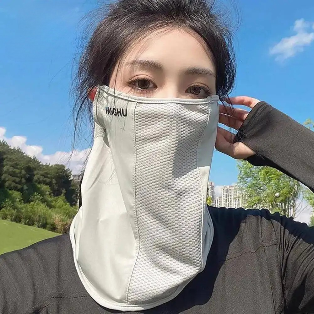 Breathable Mesh Sun Protection - Sports Mask Breathable ulasan dan harga