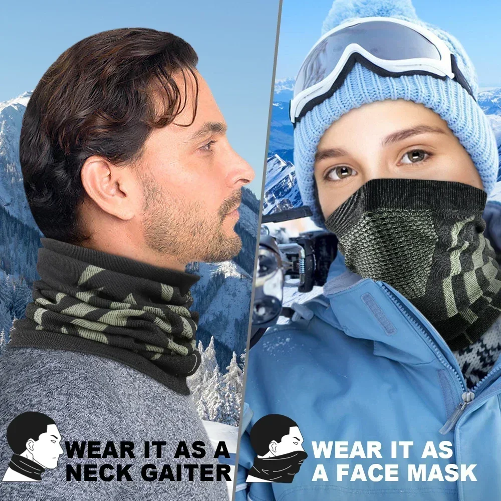 Winter Ring Tube Soft Bandana  - Neck Gaiter Face Cover ulasan dan harga